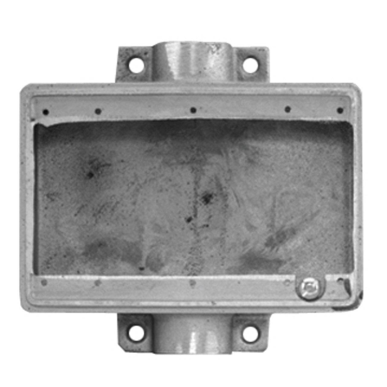 CIFSC-2G-1 FSC BOX SHALLOW 2G 1" HUB