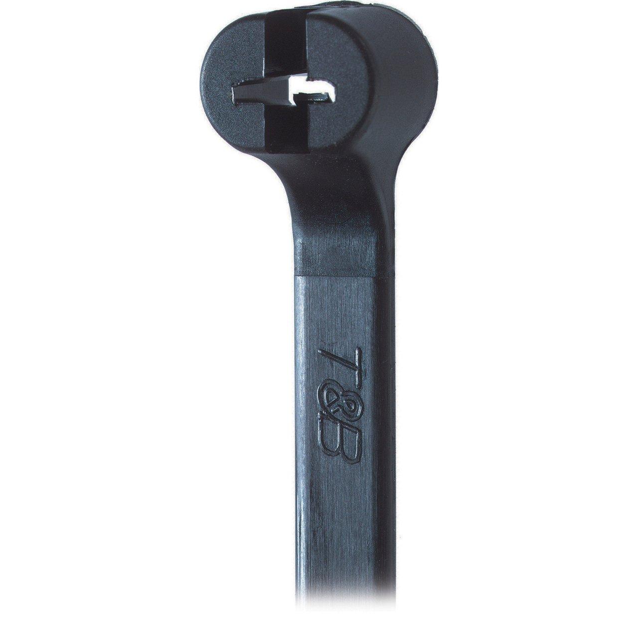 TY23MX CABLE TIE 18LB 3.6" BLACK 1000PK