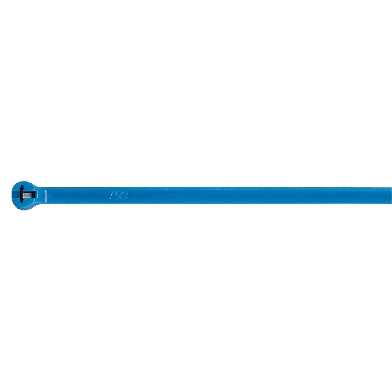 TY253M6 ATTACHE-CÂBLE 50LB 11" NYLON BLEU 2-