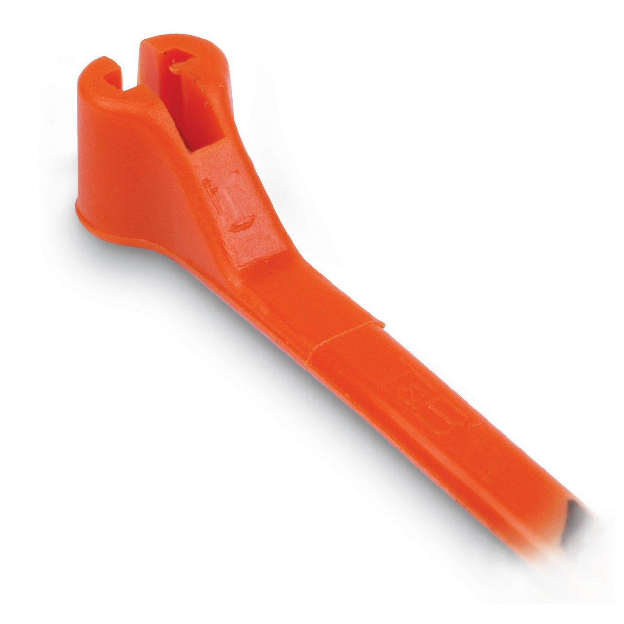 TY26M3 ATTACHE-CÂBLE 40LB 11" NYLON ORANGE
