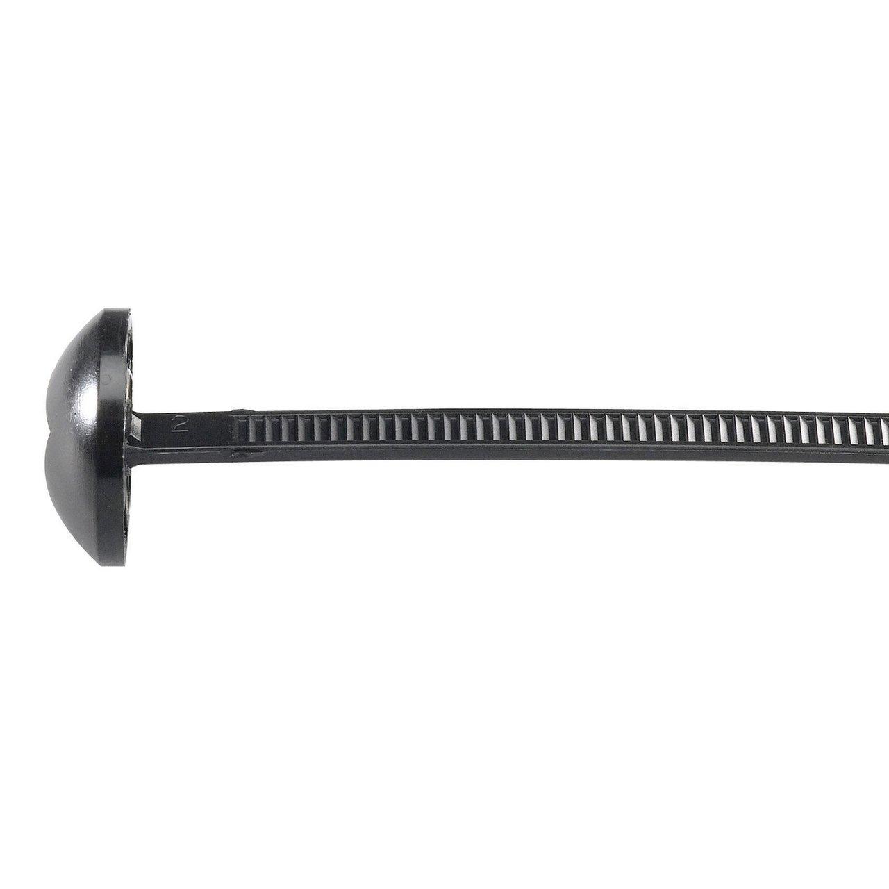 TY41M CABLE TIE 65LB 10" BLK .3-.7 BTN H