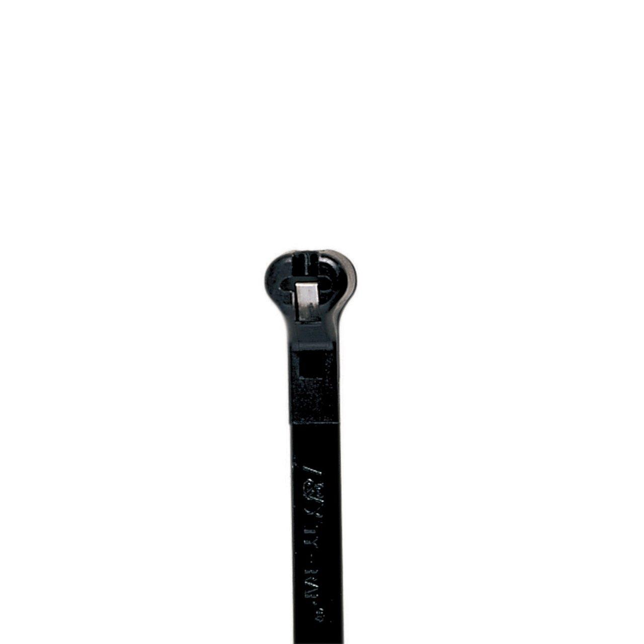 TY525MX CABLE TIE 50LB 7.3" BLACK 100PK