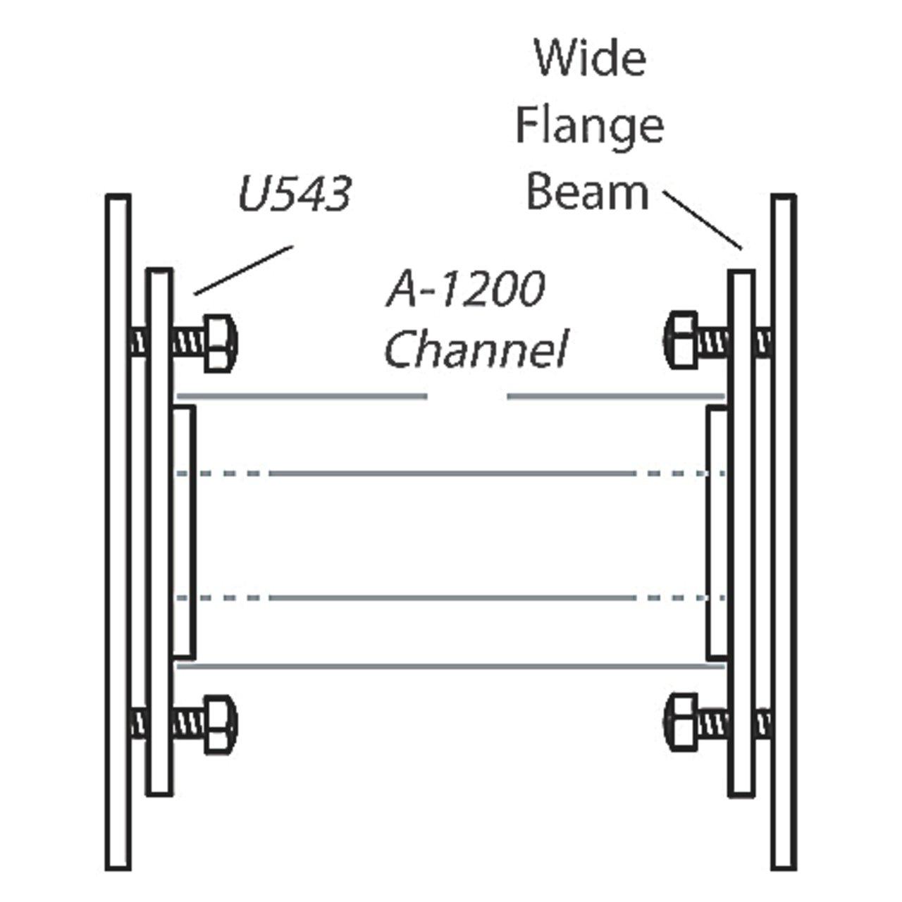 U543 HDG ADJUSTING SCREW END CAPS