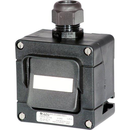 Ex-Installationsschalter 16 A Zone 1/21 Taster 2-polig 1 x M25