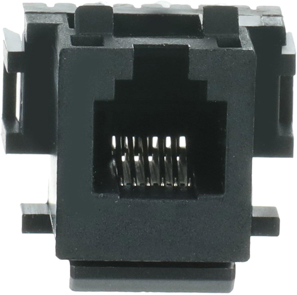 Unterputz Einsatz Datenkommunikation Modular-Jack-Buchse 6-polig