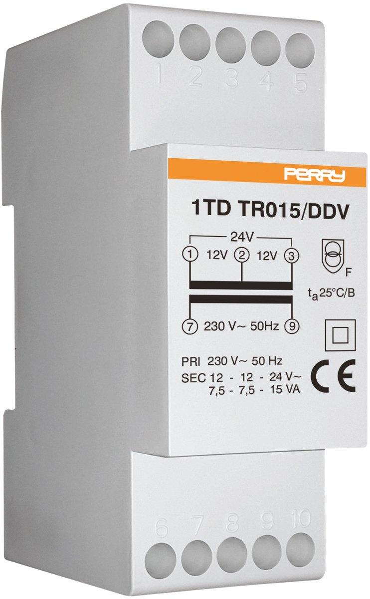 Klingeltransformator-kurzschlussfest Sekundärspannung 4-8-12-24 V