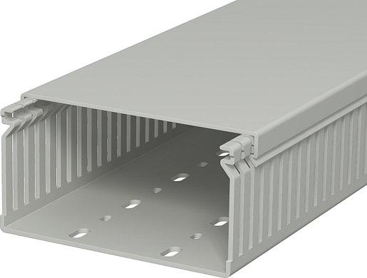Verdrahtungskanal 60x120x2000 PVC steingrau RAL 7030