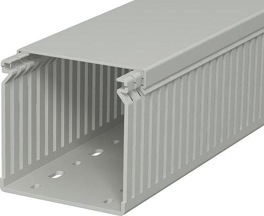 Verdrahtungskanal 80x80x2000 PVC steingrau RAL 7030
