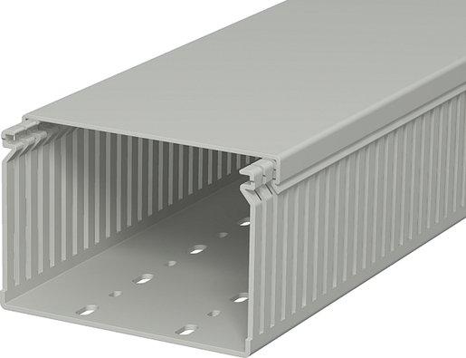 Verdrahtungskanal 80x120x2000 PVC steingrau RAL 7030