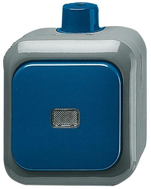 Wippschalter Kreuzschaltung blau - Busch-Duro 2000 WDI