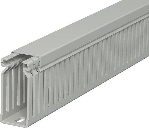 Verdrahtungskanal 60x25x2000 PVC steingrau RAL 7030