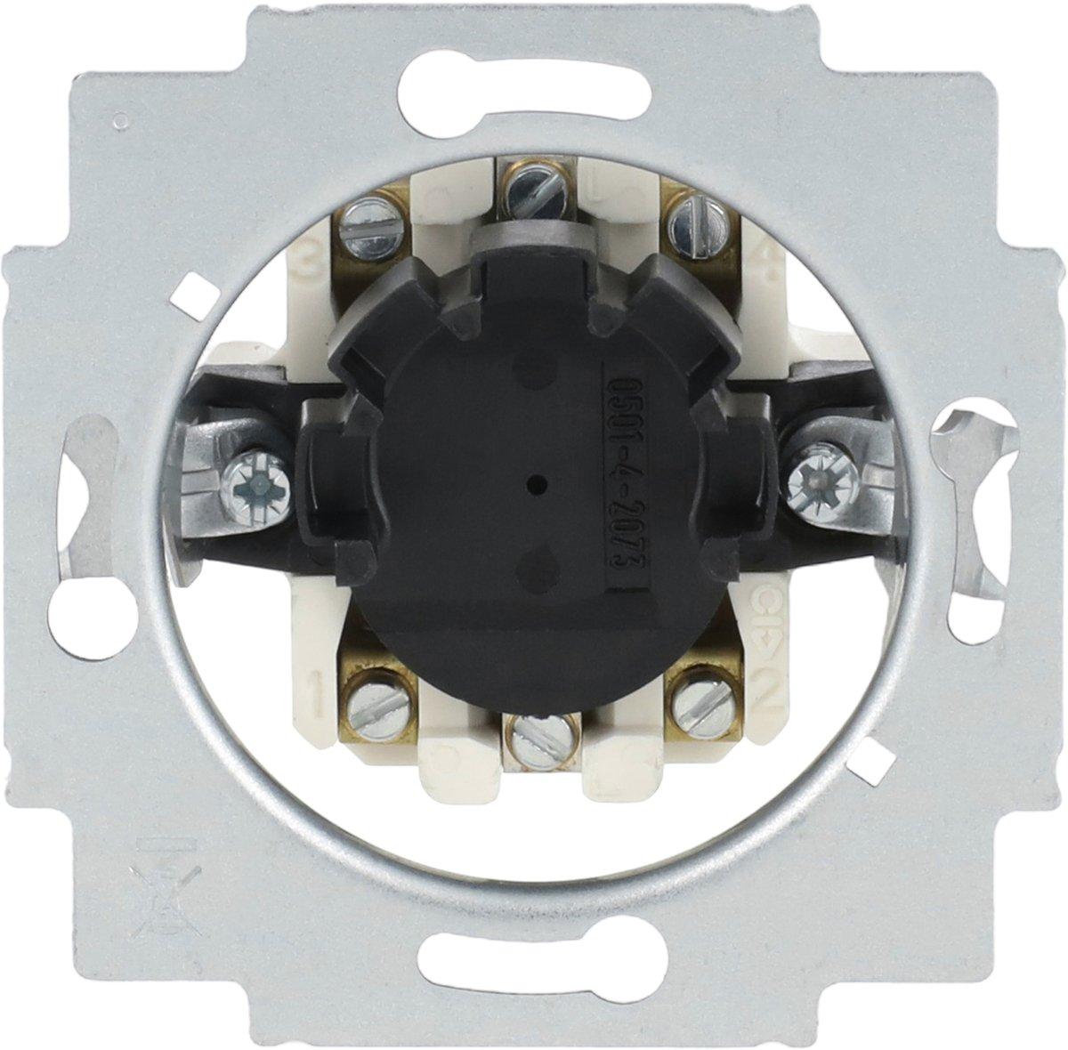 Unterputz Jalousieschalter Profilhalbzylinder 2-polig