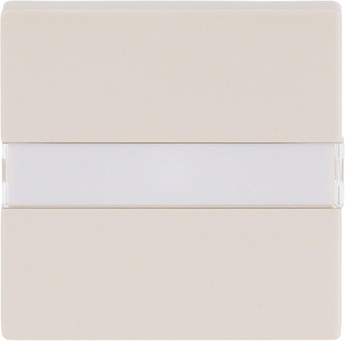 Wippe future linear für Beschriftungsfeld Lichtleiter elfenbein