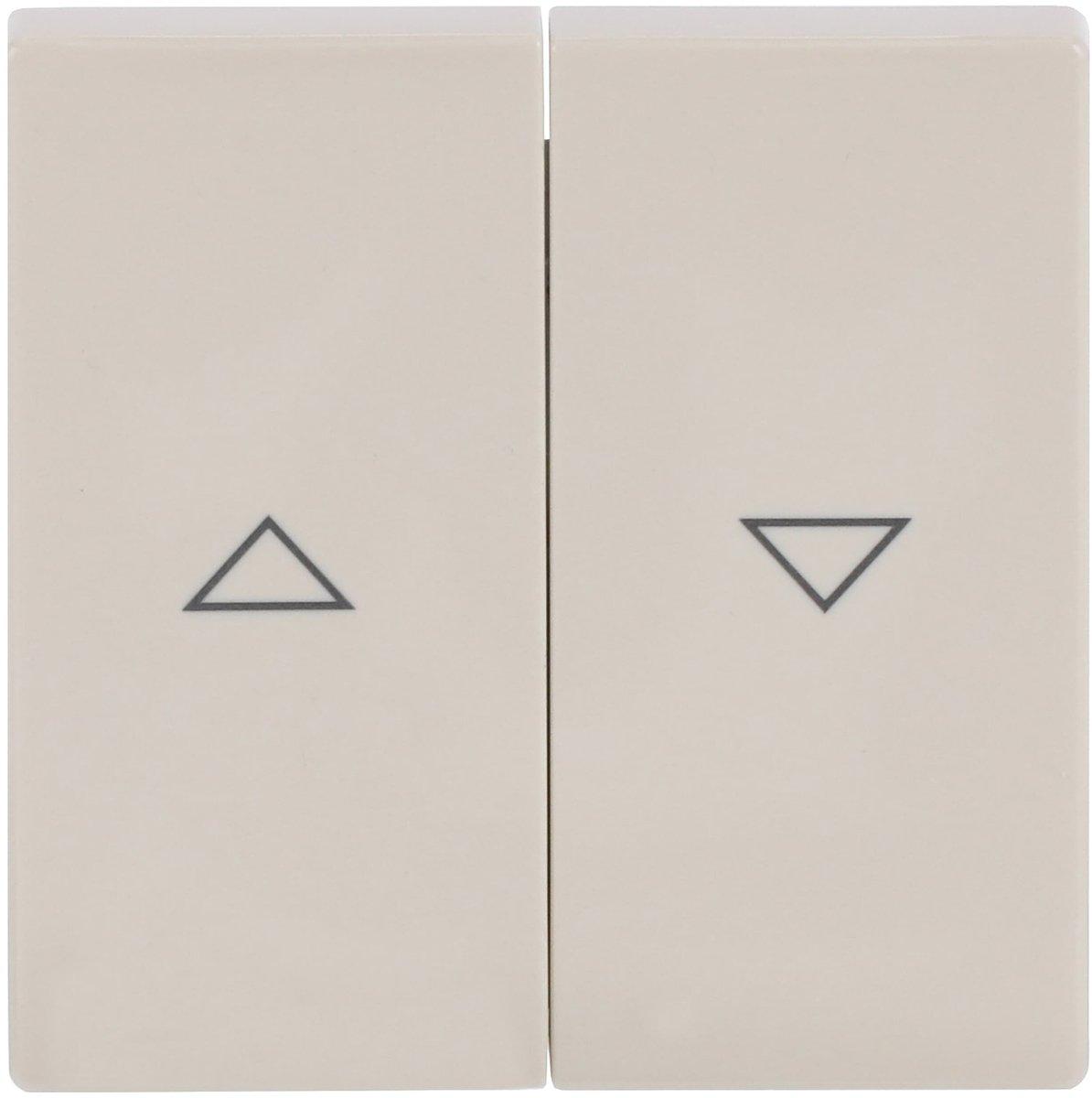 Wippe future linear für Unterputz Jalousieschalter/-taster elfenbein