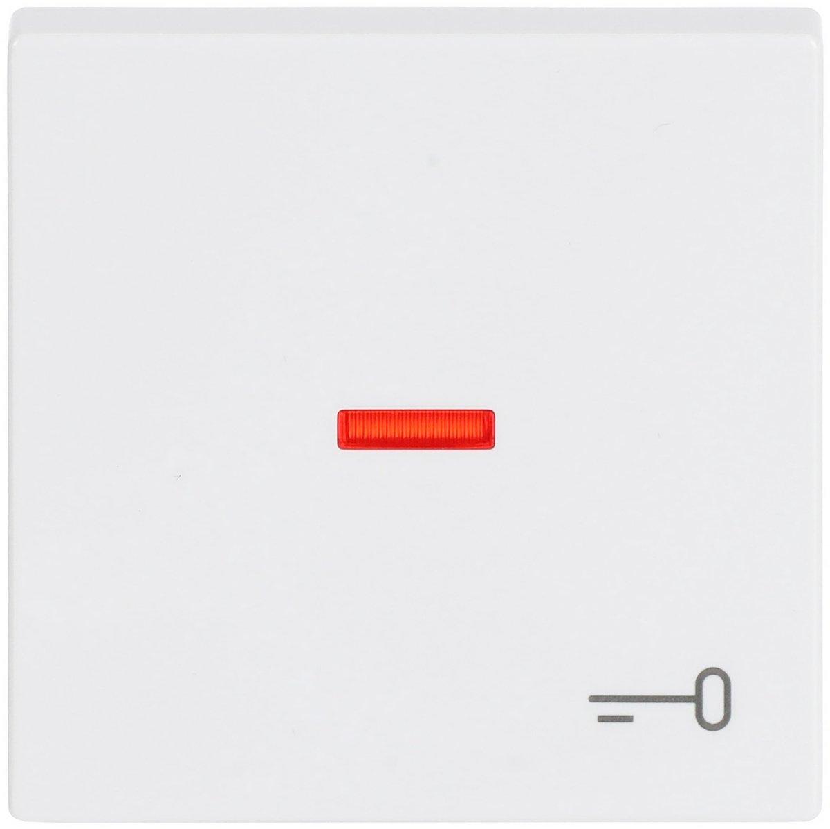 Wippe mit Aufdruck Schlüssel mit transparenter Kalotte studioweiß - Plattform 63