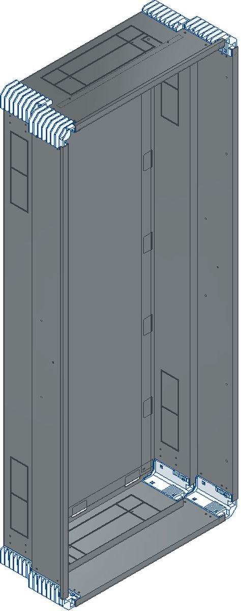 Putzwanne mit Rückwand komplett außen B585xH1400xT245mm
