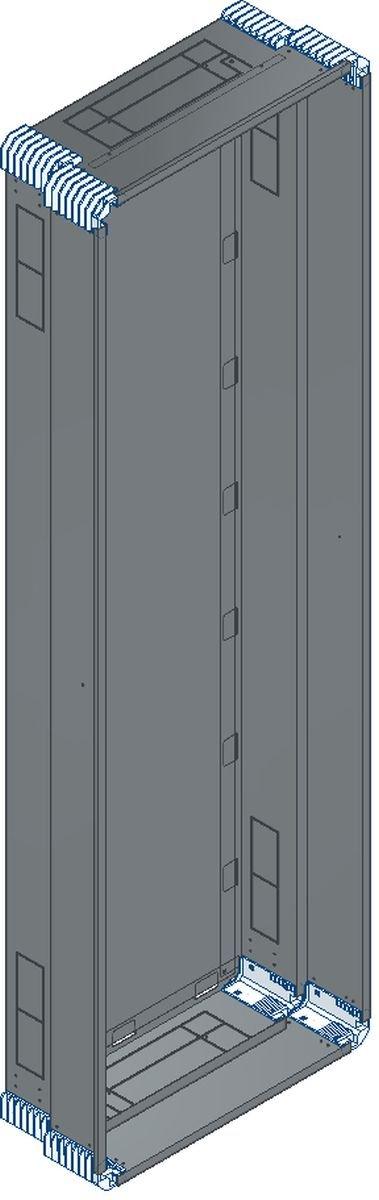 Putzwanne mit Rückwand komplett außen B585xH1850xT245mm