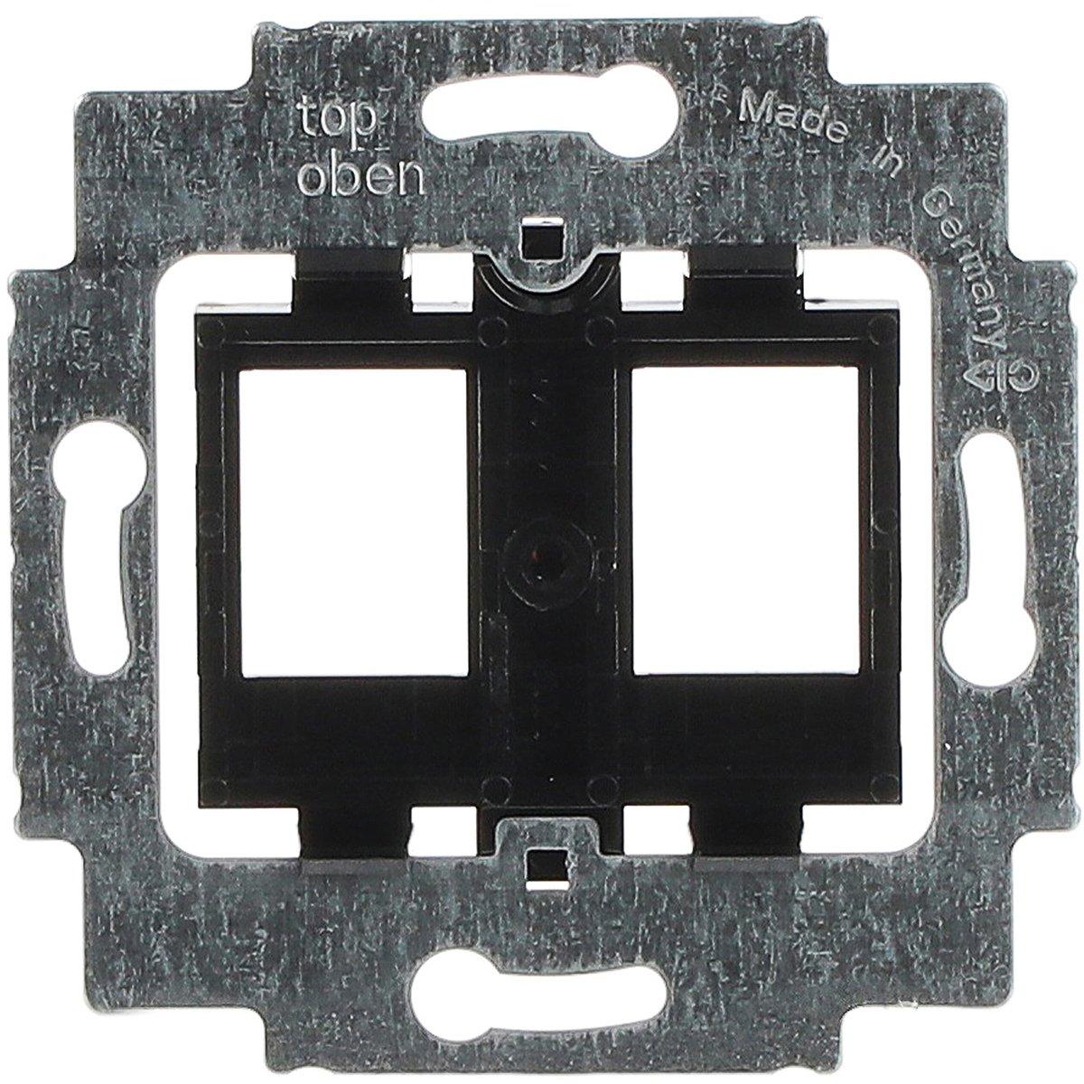 Modular Jack Tragring mit Sockel schwarz