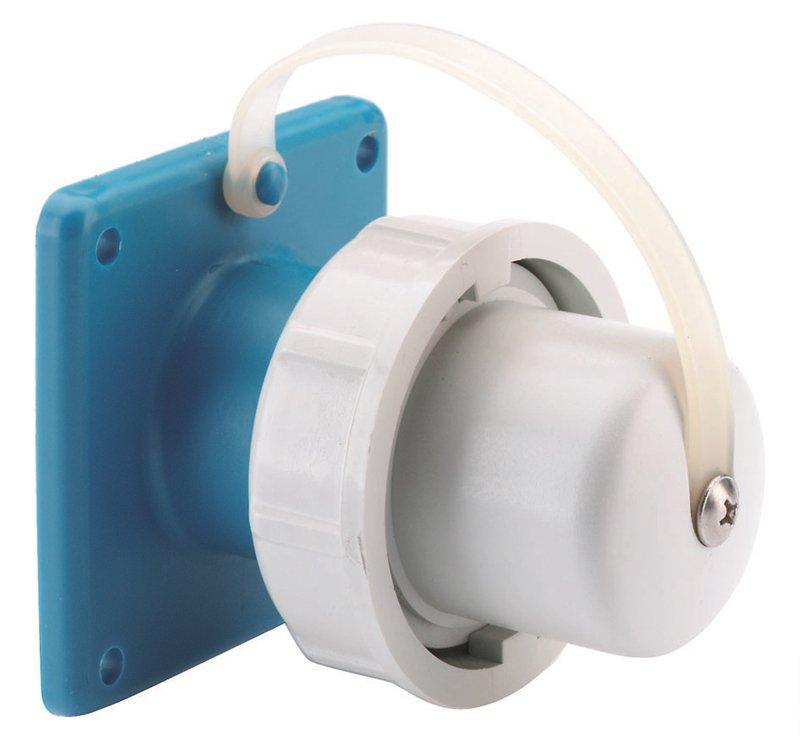 SCHUKO WD BLAU 754 Anbaugerätestecker druckwasserdicht IP68