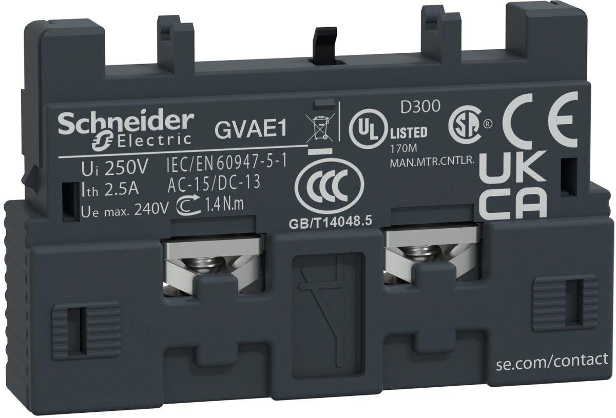 Hilfskontakt 1W frontal GVAE1