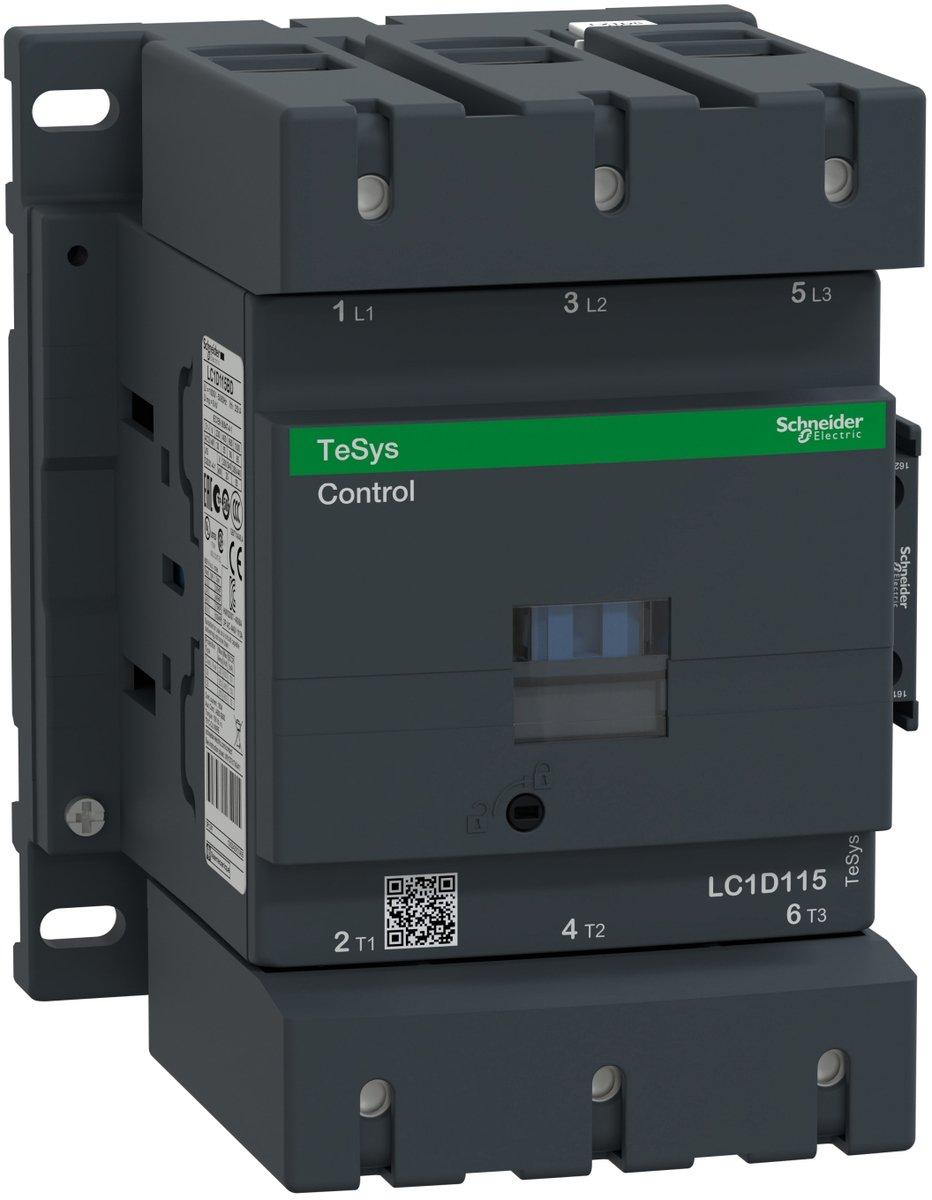 Leistungsschütz AC-schaltend 3P 55KW 1S+1Ö 24V DC