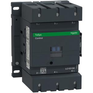 Leistungsschütz 3polig+1S+1Ö 75kW/400V/AC3 150A Spule 24V 50/60Hz