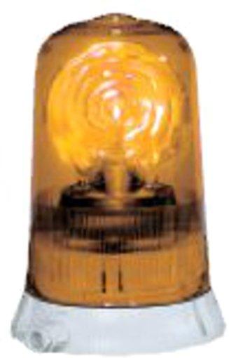 Drehspiegelleuchte RA PBL 240V 25W Glühlicht IP54 orange