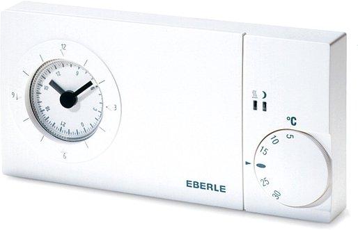 Uhrenthermostat 5-30°C mit TA Ausgang AC 230V 1We pot.frei 16 A