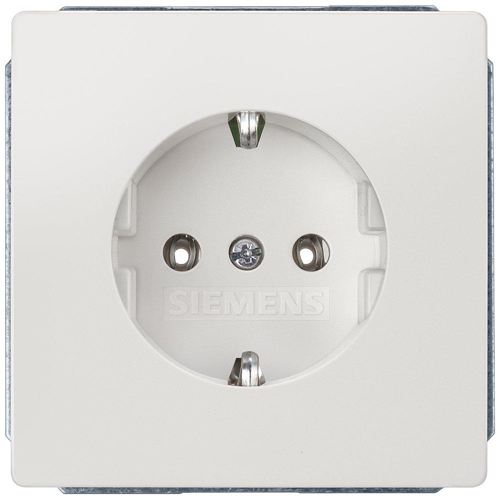 DELTA style titanweiß Schuko-Steckdose 10/16A 250V