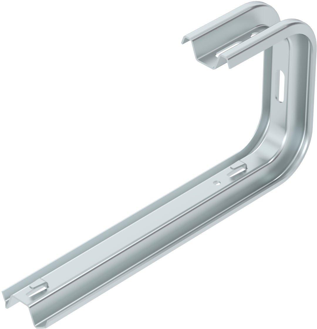 Wand- und Deckenbügel für Gitterrinne B 245 mm St FS