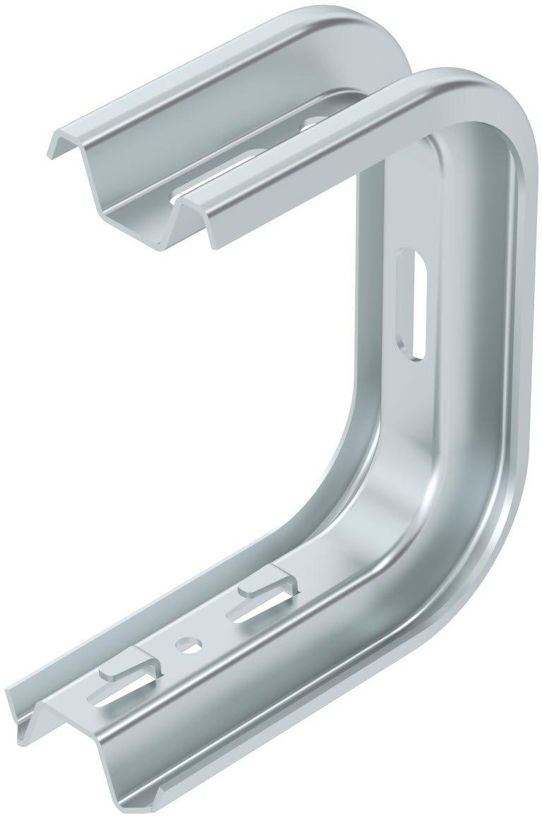 Wand- und Deckenbügel für Gitterrinne B 145 mm St FS