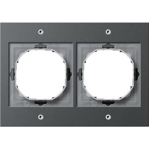 2-fach Abdeckrahmen für TX_44 (WG UP) anthrazit