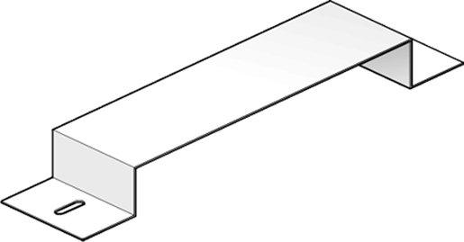 Befestigungsbügel FUKB 40/250 für Unterflurkanal FUK