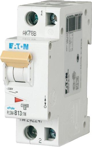 LS-Schalter MCB 13A 1P+N Charakteristik: C