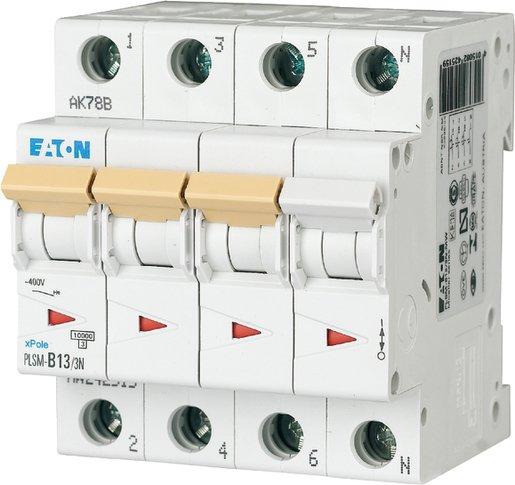 LS-Schalter MCB 13A 3P+N Charakteristik: C