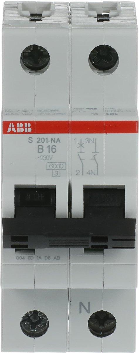 LS-Schalter 1P+N Charakteristik B Bemessungsstrom 16A 6kA