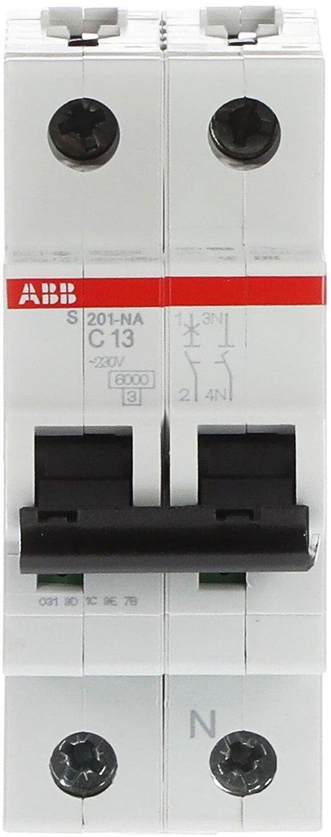 LS-Schalter 1P+N Charakteristik C Bemessungsstrom 13A 6kA