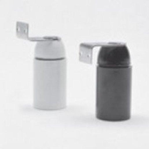 Lampenfassung 140/04 B Kunststoff E14 Winkelfassung schwarz