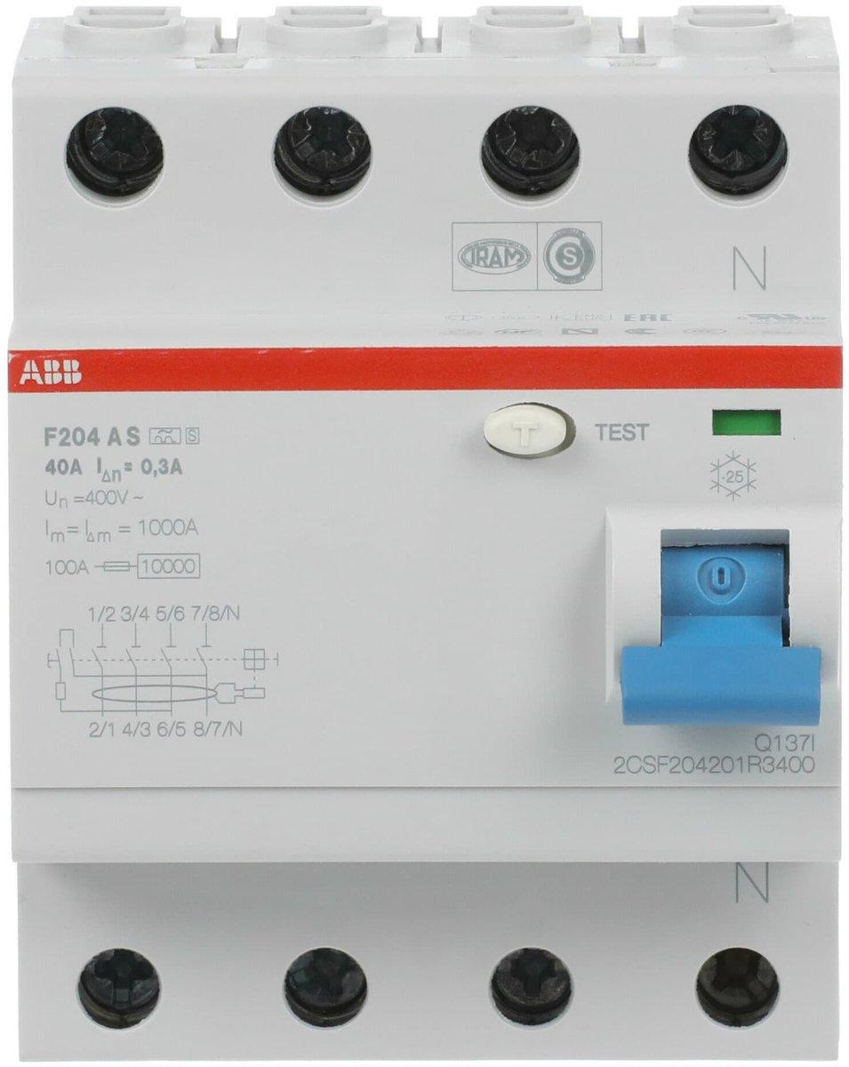 FI-Schutzschalter  40A 4-polig 300mA Typ A selektiv