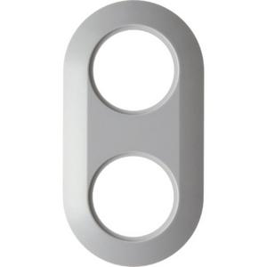 Abdeckrahmen 2-fach Serie 1930 - polarweiß/ glänzend