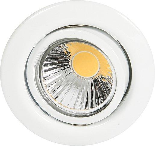 Einbaustrahler ohne Sprengring schwenkbar D 3830 weiß ohne Fassung