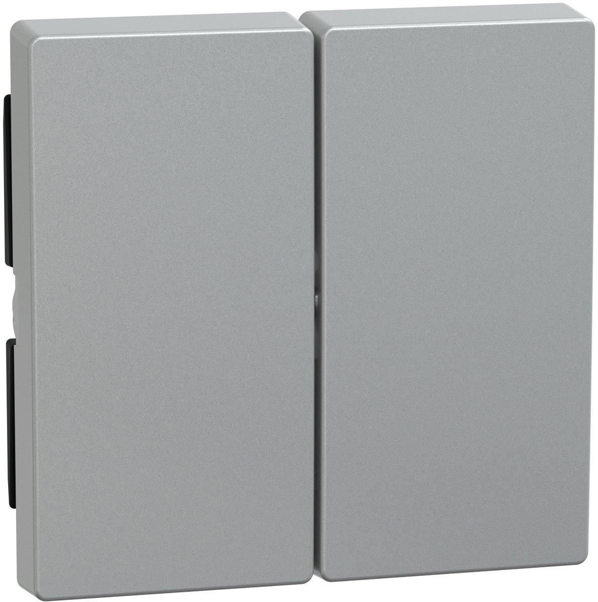 Wippe für Serienschalter aluminium