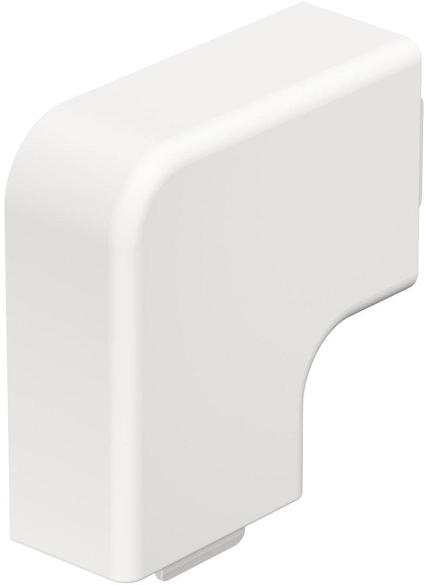 Flachwinkelhaube 15x30mm PVC reinweiß RAL 9010