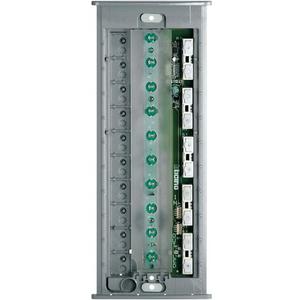 Ruftastenmodul miniSFERA mit 10 Ruftasten für Auf- oder Unterputzinstallation