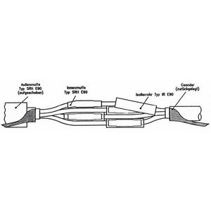BETAfixss Muffe 4x185/95 - 4x240/120 E30/E90