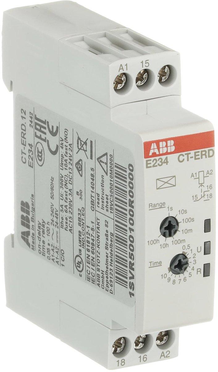 Zeitrelais ansprechverzögert 1We 24-240VAC 24-48VDC