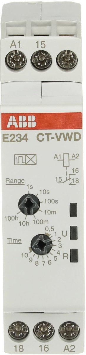 Zeitrelais einschaltwischend 1We 24-240VAC 24-48VDC