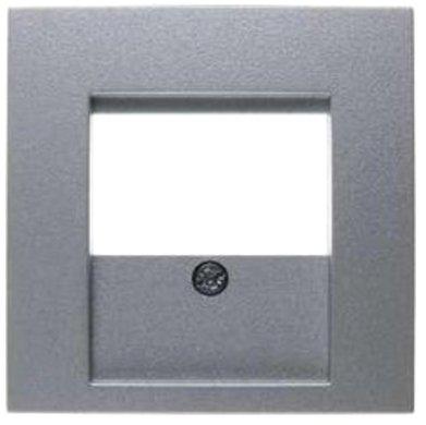 Zentralstück für TDO-Steckdose B. 1/B.7 alu matt