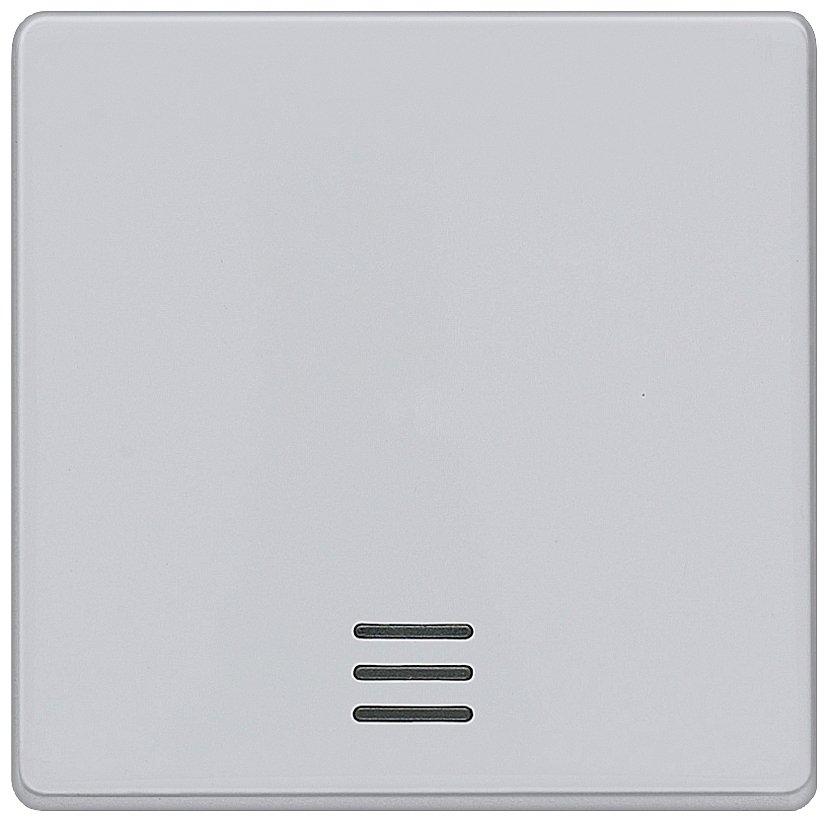 Wippe mit Fenster I-System aluminium f. Kontroll-/Aus-/Wechselschalter