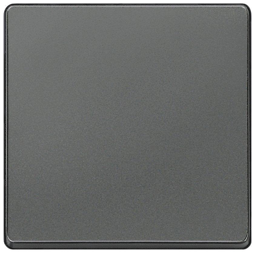 DELTA i-system carbonmetallic Wippe für Universalschalter Wechsel/aus